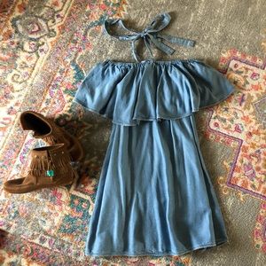 Rebecca Minkoff Chambray Dress 00 NWT